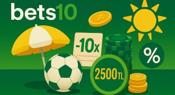 Bets10 Yaz Dönemi Kampanyası ile 2500 TL Kazanma Şansı!