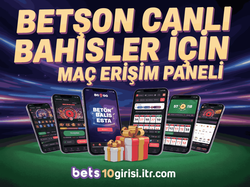 betson canli bahisler icin mac erisim paneli