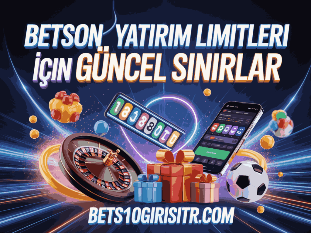 betson yatirim limitleri icin guncel sinirlar