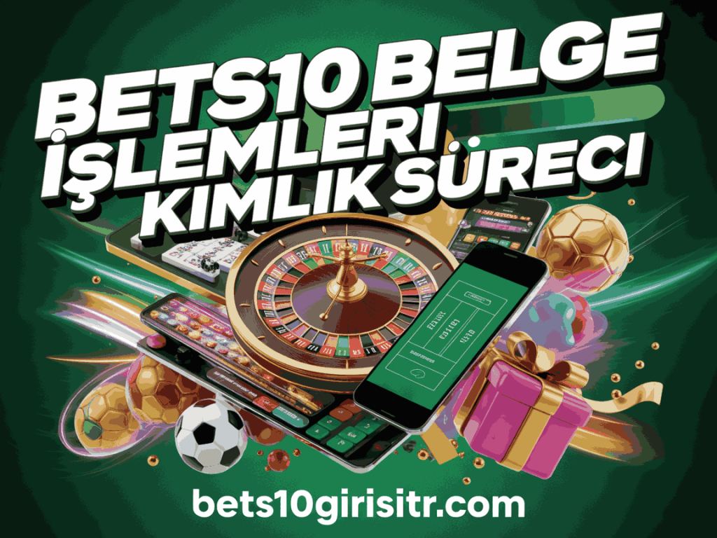 bets10 belge islemleri kimlik sureci